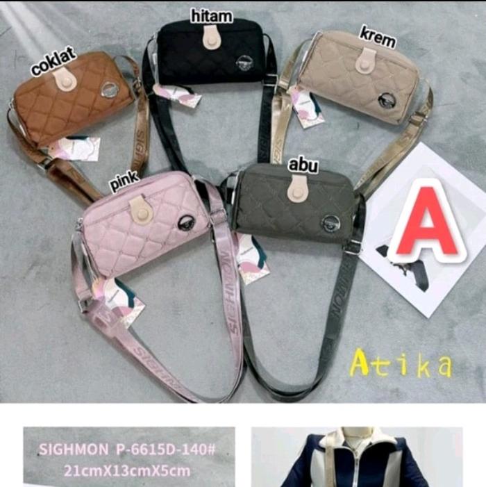 Tas Sighmon asli - Tas selempang wanita sighmon import - Tas wanita premium