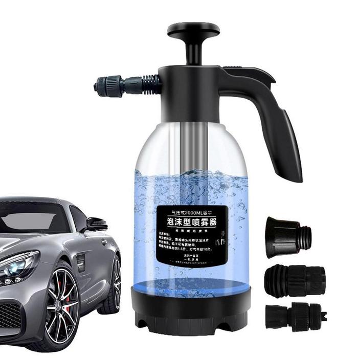 2L Hand Pump Foam Sprayer Handheld Water Sprayer Snow Foam Sprayer