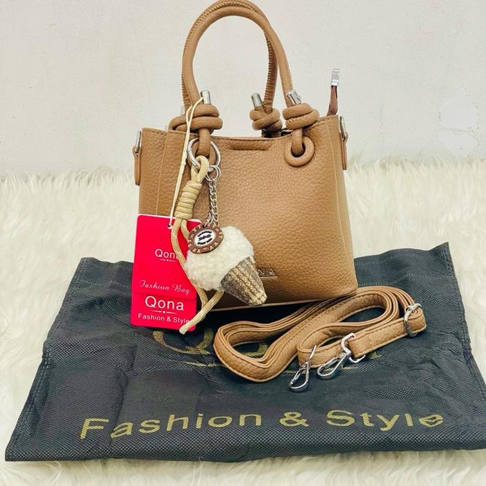 QONA tas selempang original premium tiga ruang