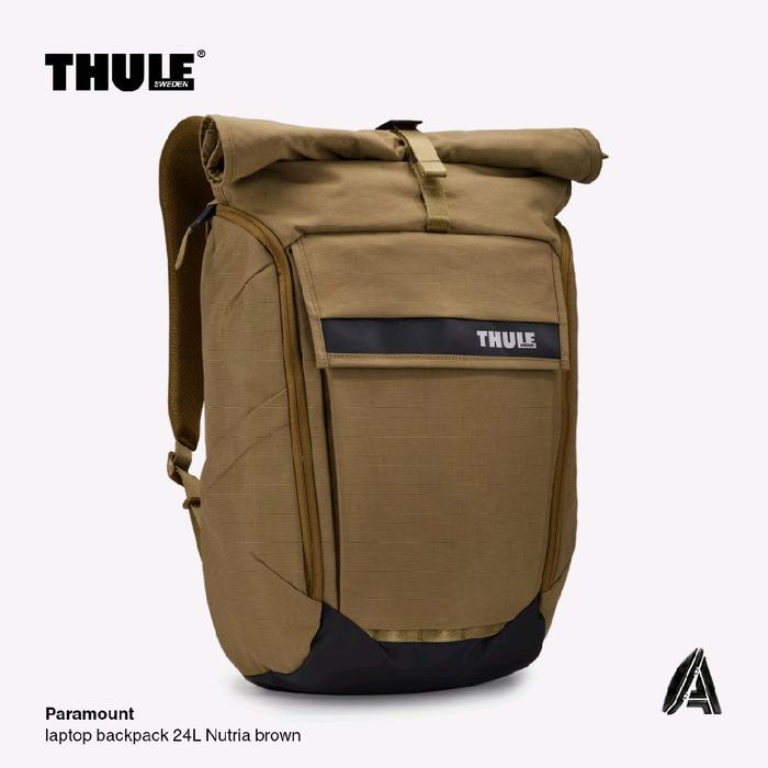 Tas Ransel - Thule Paramount laptop backpack 24L - Nutria
