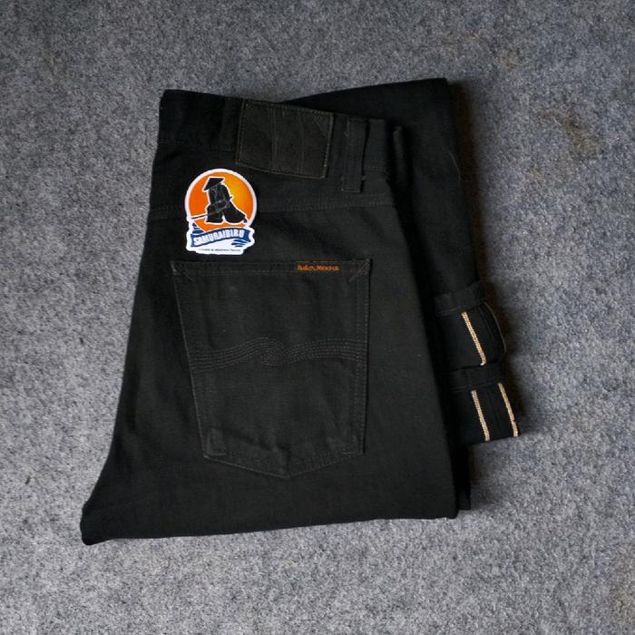 Nudie jeans rad Rufus dry black selvedge / Nudie jeans / nudie dry Aquamarine / nudie Aquamarine / n