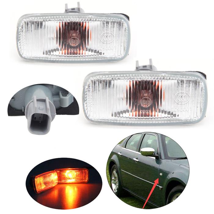 Side Marker Turn Signal Lamp for Chrysler 300C Side Repeater Lamp for
