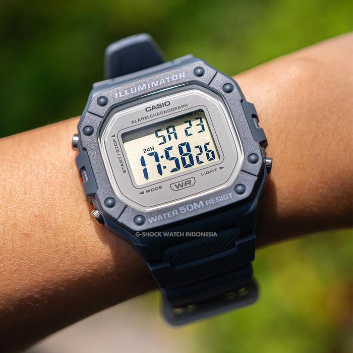 Casio General W-218HC-2AVDF W-218HC W-218 W218HC W 218HC