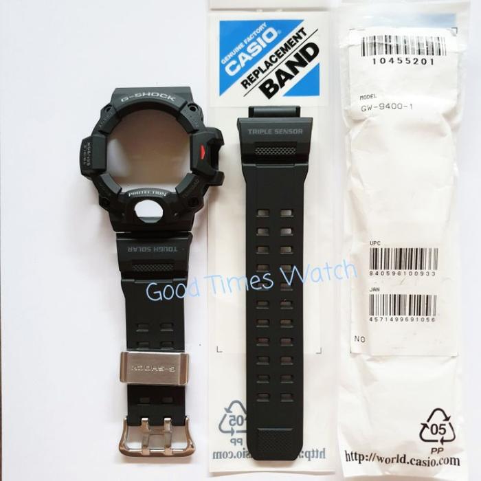 PAKET STRAP BEZEL G-SHOCK GW-9400-1 GW 9400 Casio Original PROMO MURAH