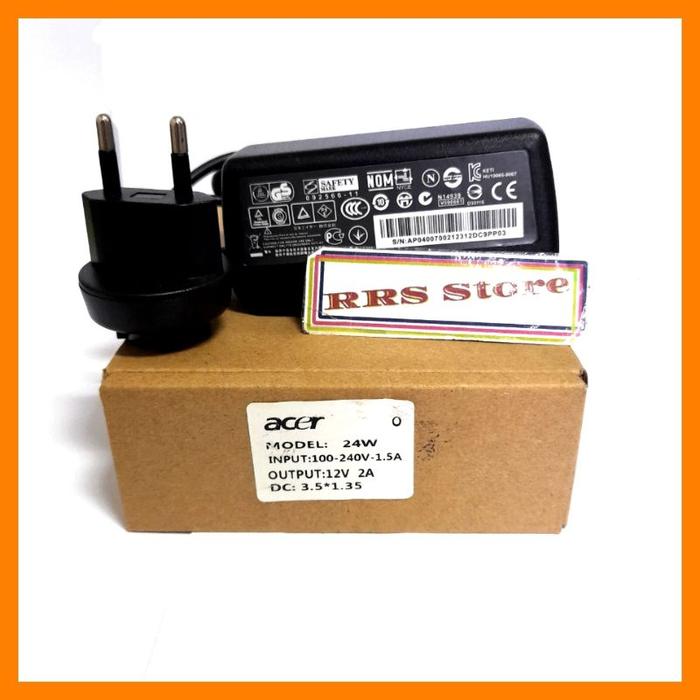 NEW Adaptor Charger Laptop Acer 12V 2A Aspire Switch 10 SW5 Acer Iconia Tablet A100 A200 A210 A500 A