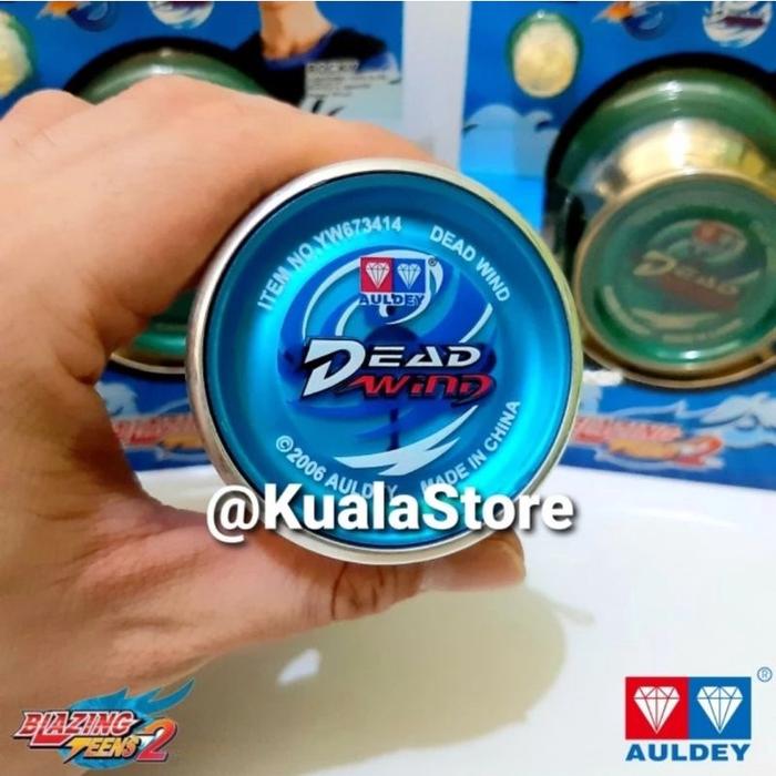 YOYO AULDEY ORIGINAL BLAZING TEENS DEAD WIND METAL PREMIUM CONTEST HQ PROFESIONAL CONTEST YOYO KUALA