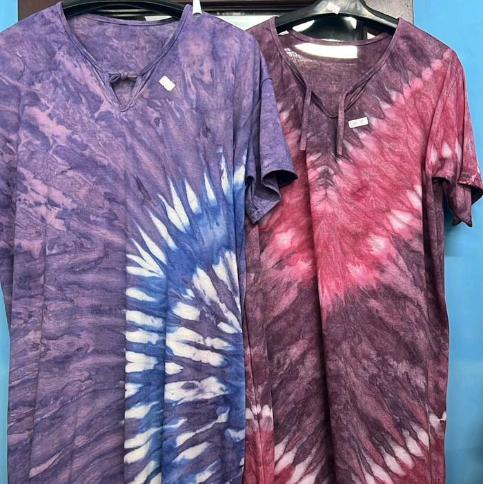 Daster kaos tiedye  Ld 115