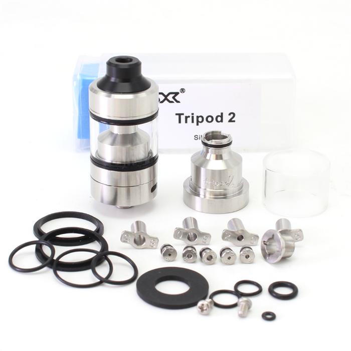 SXK Style Tripod 2 Style 316SS 22Mm RTA Rebuildable Single Coil