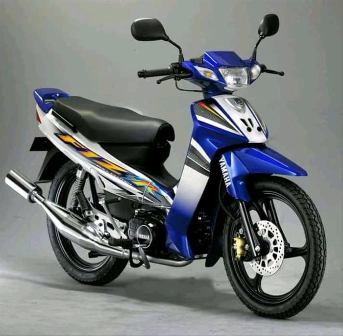stiker striping yamaha fizr f1zr 2004 putih biru lis body standar berkualitas [NTS]