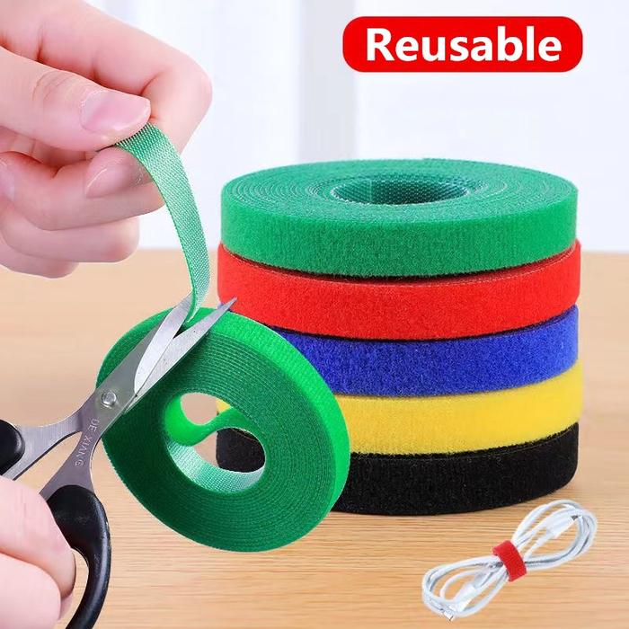 Cable Organizer Nylon USB Cord Wire Winder Clip Cable Winder Holder