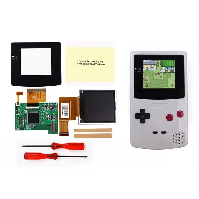2.2 inches High Light GBC LCD Backlight LCD Screen For GameBoy Color