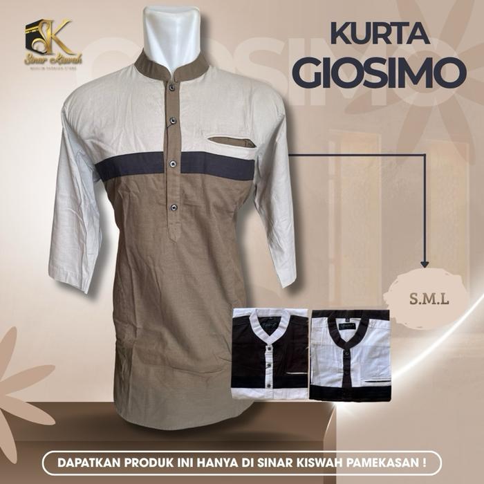Baju koko kurta giosimo dan Efer Lengan 3\4