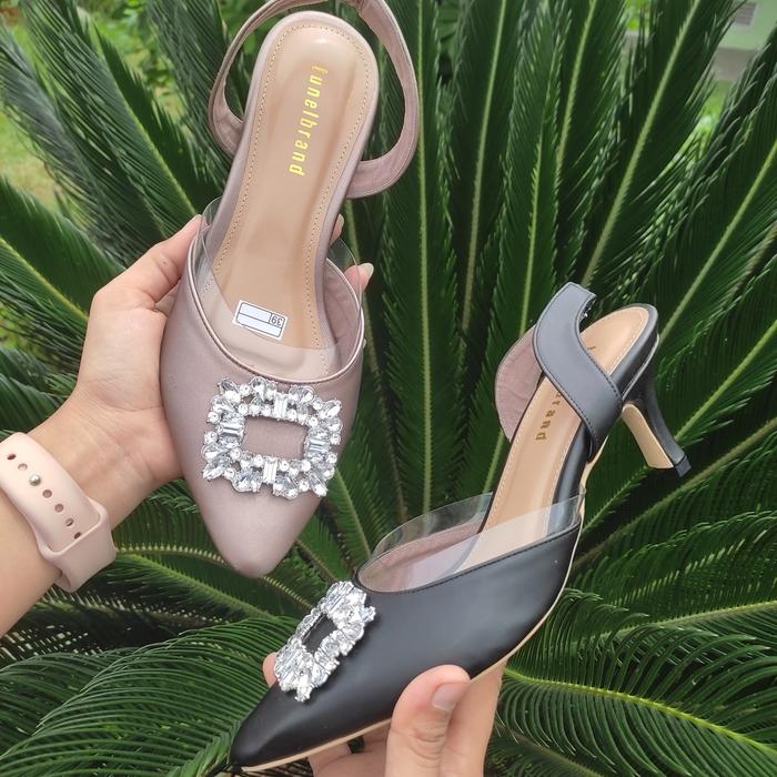 MIKHA HEELS / GROSIR SANDAL WANITA / LOCALBRAND / SANDAL ACEH / SANDAL MEDAN / COD / SEPATU WANITA