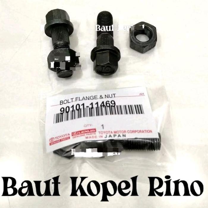 (2Biji) baut kopel rino 14B BU30 baut kopel as tengah rino 14B BU30 baut kopel dyna rino hardtop 2F 