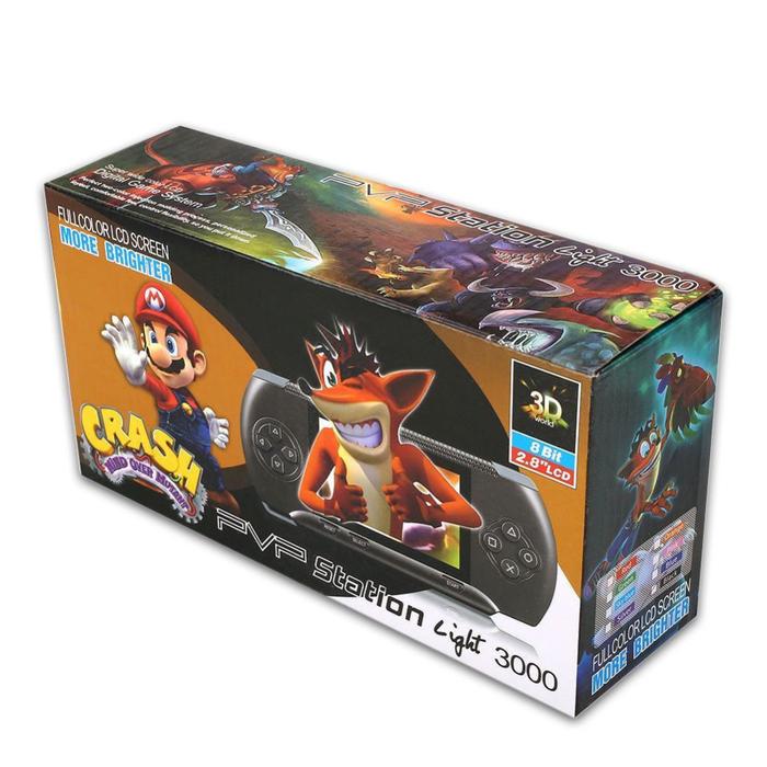 PVP 3000 Handheld Game Player Built-in 89 Games Mini Video Game