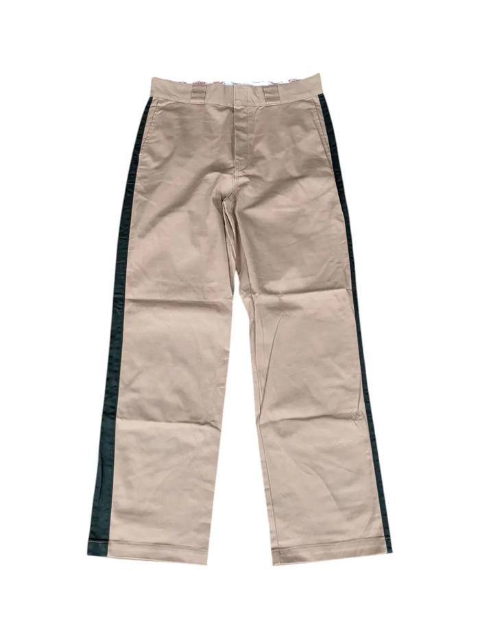 DICKIES - Celana Chino Panjang Pria Khaki Green Taped Size 30