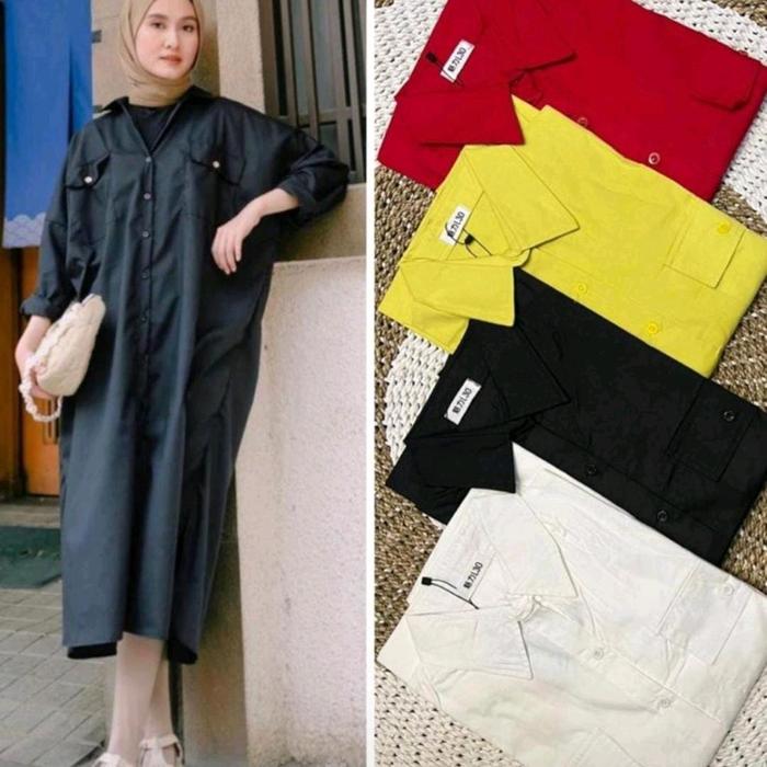 Tunik oval katun L30 import