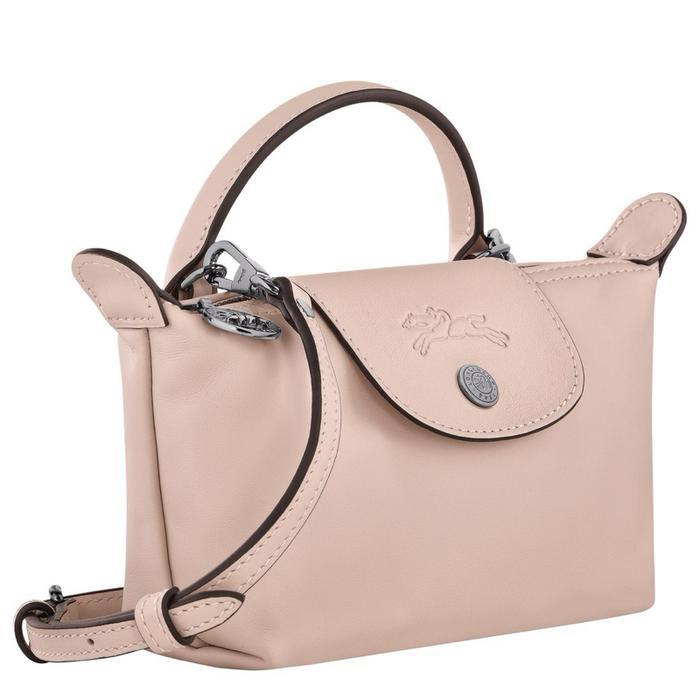 LONGCHAMP LEPLIAGE XTRA XS POUCH NUDE/LONGCHAMP LEATHER/LONGCHAMP POUCH LEATHER