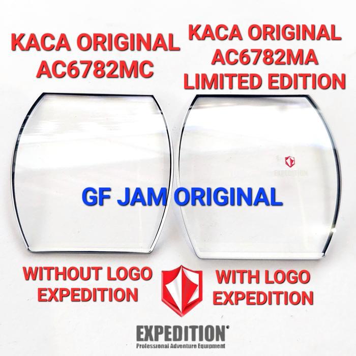 KACA JAM TANGAN EXPEDITION E6782 E6782 ORIGINAL 100% SPARE PART