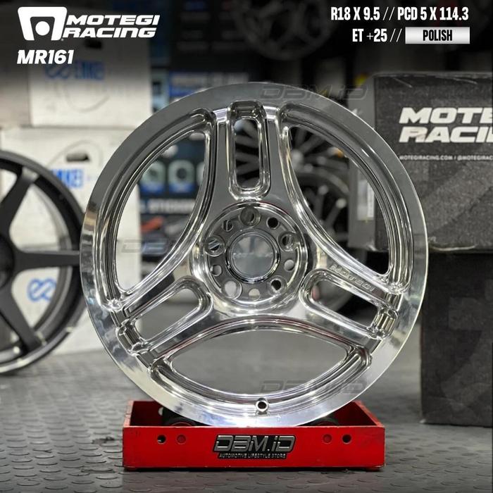 Velg MOTEGI Racing MR161 Kojin R18 18x9.5 5x114.3 et +25 Polish