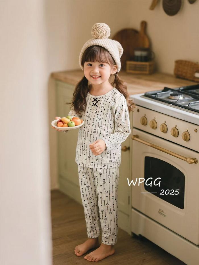 Little Candice - Na Eun Baju Tidur Anak Perempuan Sleep Suit Bayi Baju Tidur Adem Halus Bahan Cotton