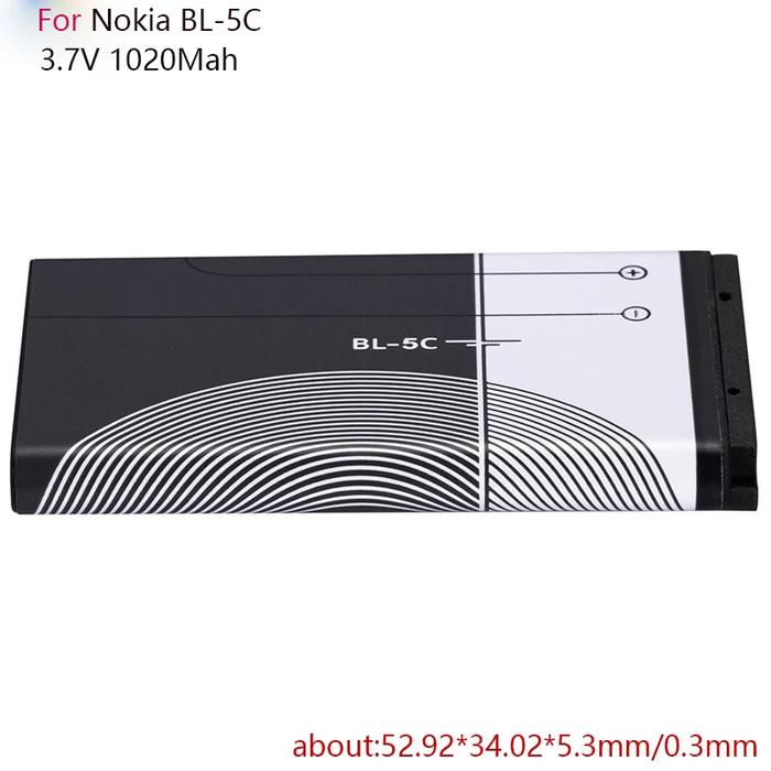 BL5C BL-5C BL 5C Phone Battery For Nokia 1100 1110 1200 1208 1280