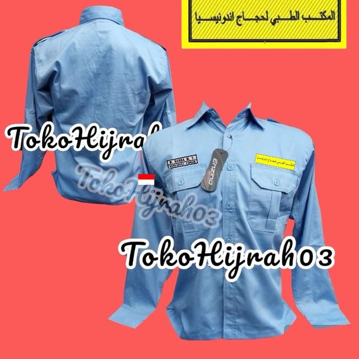 SERAGAM PETUGAS HAJI INDONESIA SERAGAM PANITIA HAJI SERAGAM TOUR HAJI DAN UMROH SERAGAM KEGIATAN HAJ