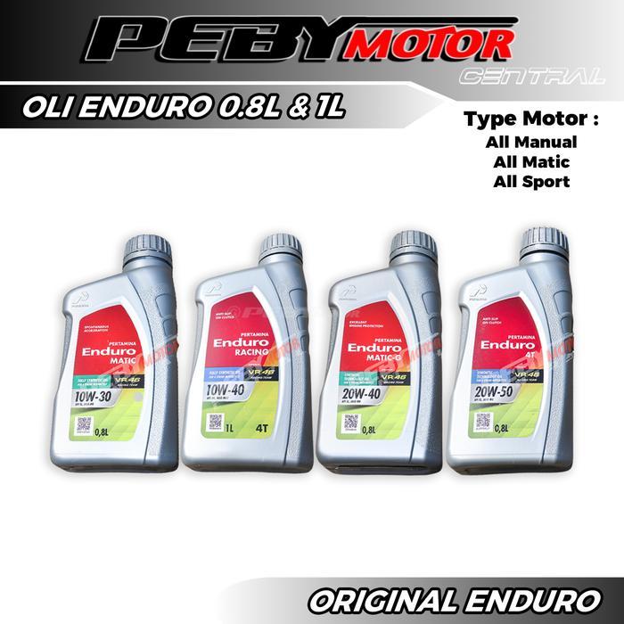 Oli Enduro Matic Racing Matic G 4T 0.8L & 1L Original -Gratisongkir