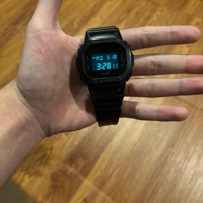 Casio G-Shock DW-5600BB-1DR Original Bekas