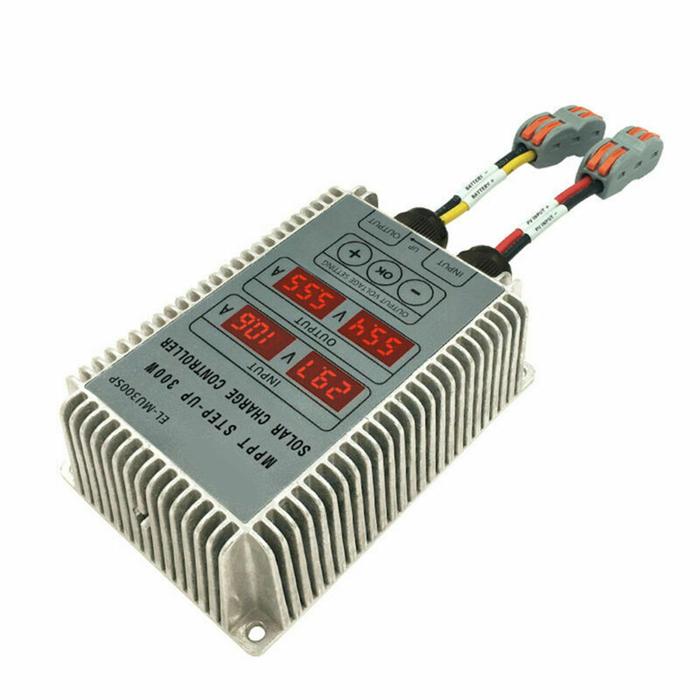 DC 18-55v aluminium Step-up MPPT pengendali daya baterai surya,