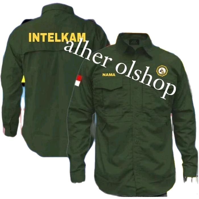 Kemeja tactical intelkam baju tactical intelkam seragam tactical intelkam pdl tactical intelkam keme
