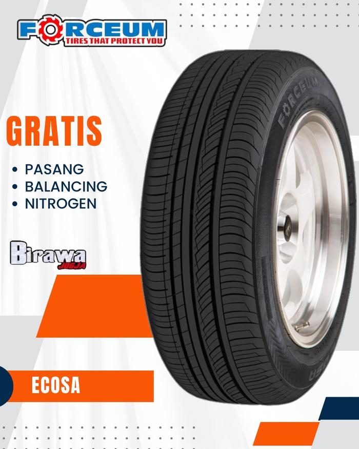 BAN 185 70 R14 FORCEUM ECOSA - BAN MOBIL RING 14 STANDAR AVANZA EVALIA KIJANG SUPER