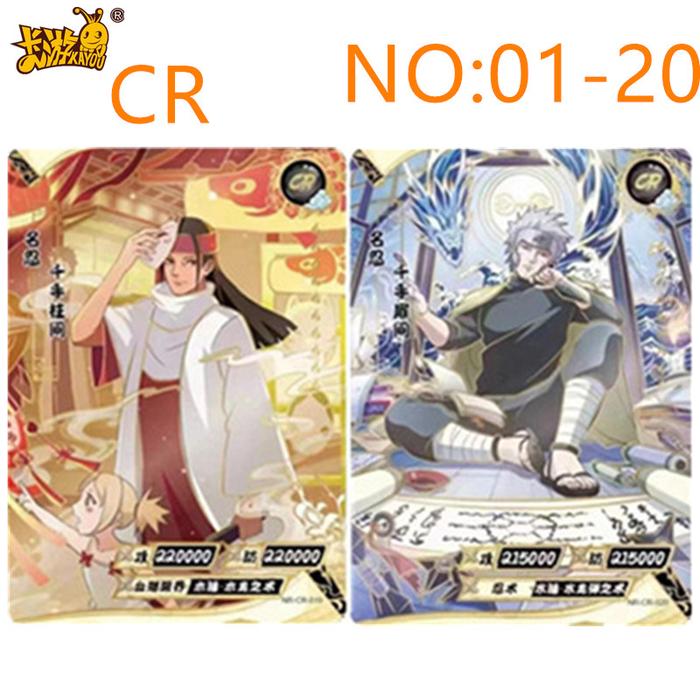New KAYOU Naruto CR Cards All Set Hinata CR Tsunade Yamanaka Ino