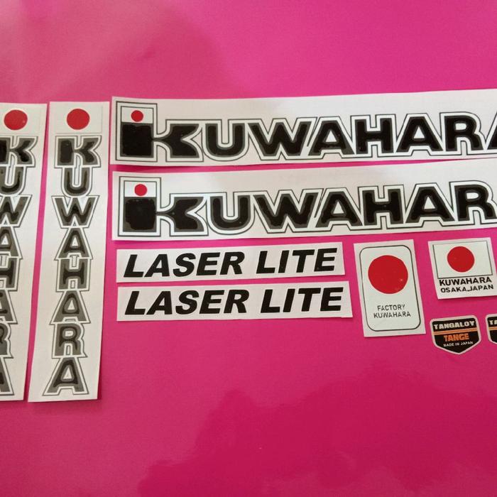 stiker cutting kuwahara laser lite