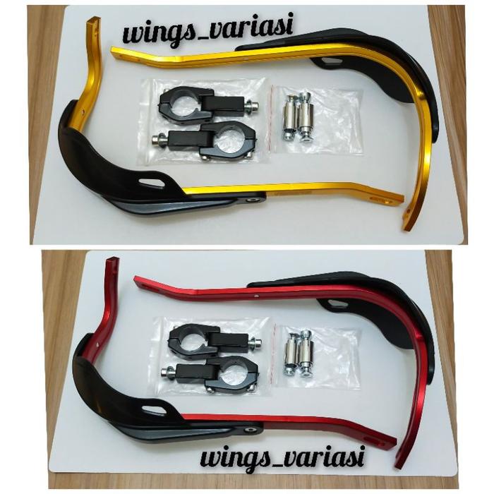 Handguard Tulang Besi PROTAPER Pelindung Stang Plus Cover Universal WR155/Cross/KLX/CRF/Trail