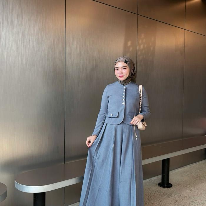 Promo Adiva Skirt By Khladya || Skirt Formal COD