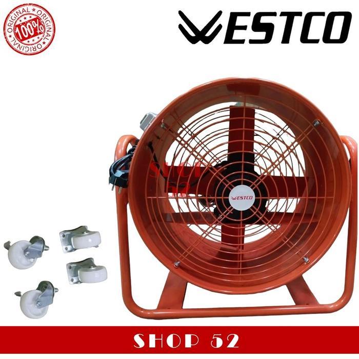 WESTCO Portable Ventilator Blower Drum Fan Exhaust 16 18 20 24" in inch