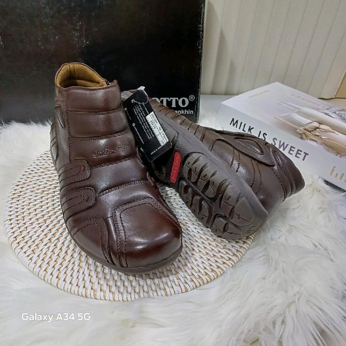 as 828 sepwtu boots kulit pria justin otto original kekinian