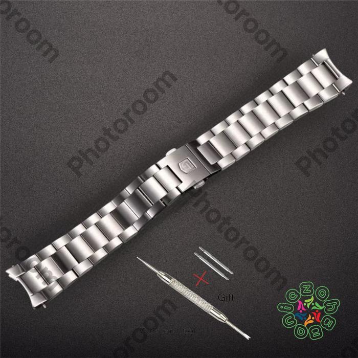 Ready- Bracelet Rantai Jam Tangan Tag Hauer Grand Carrera 22mm 24mm