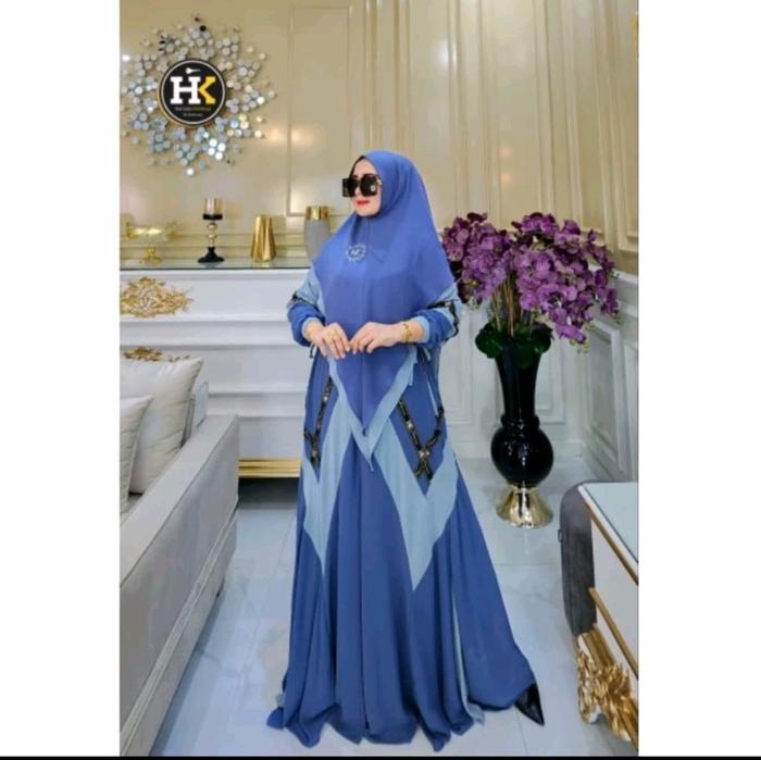HK SYARI_SILVIA SERIES SET KHIMAR