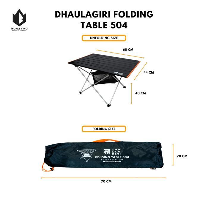 Eiger - Meja Lipat Dhaulagiri - Folding Table 504- Meja Lipet Camping Keluarga