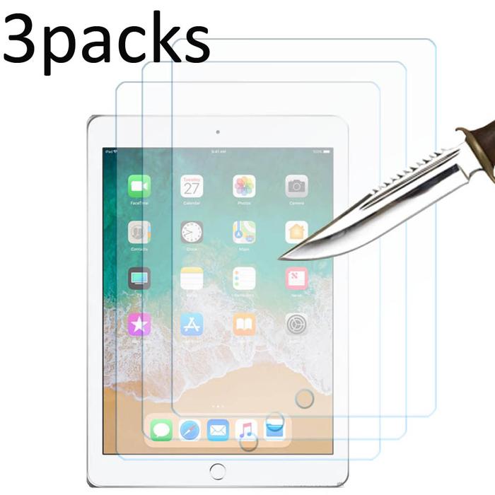 3 packs tempered glass screen protector for Apple Ipad 9 air 4 5 10.9