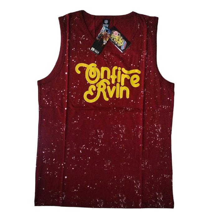 Onfire Kaos Singlet Pria Distro - Oblong Katun