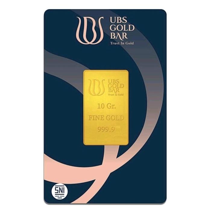 LOGAM MULIA EMAS UBS 10 GRAM SERTIFIKAT 2025 ASLI