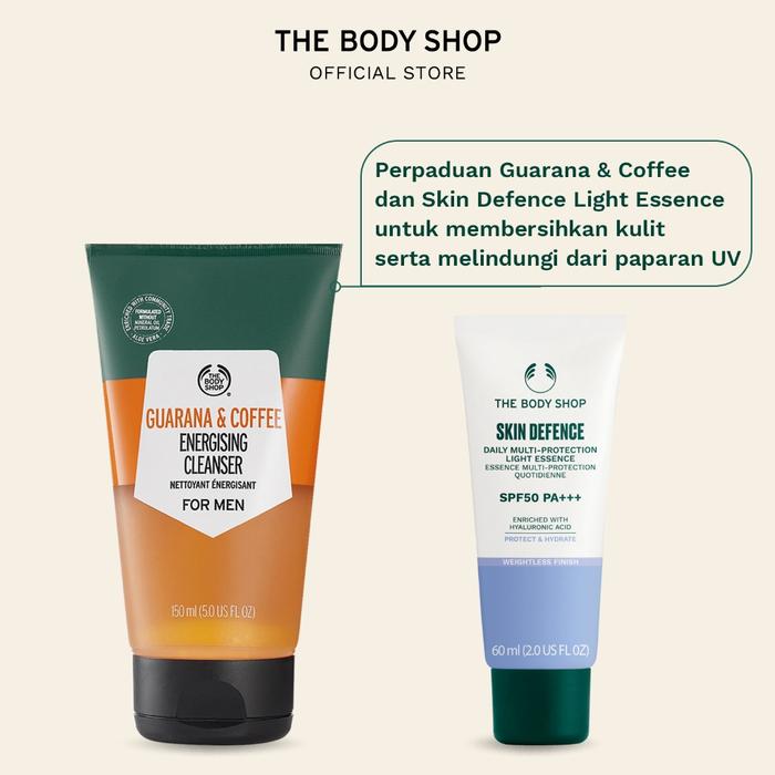READY STOCK THE BODY SHOP GUARANA REFRESH AND SUN PROTECT BUNDLE