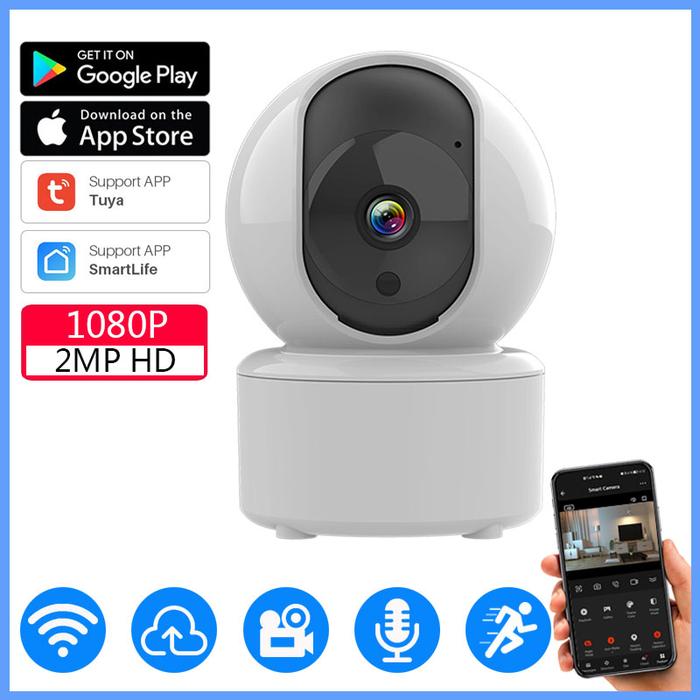 2MP Tuya Smart Wireless Mini IP Camera Cloud Storage 1080P HD WiFi