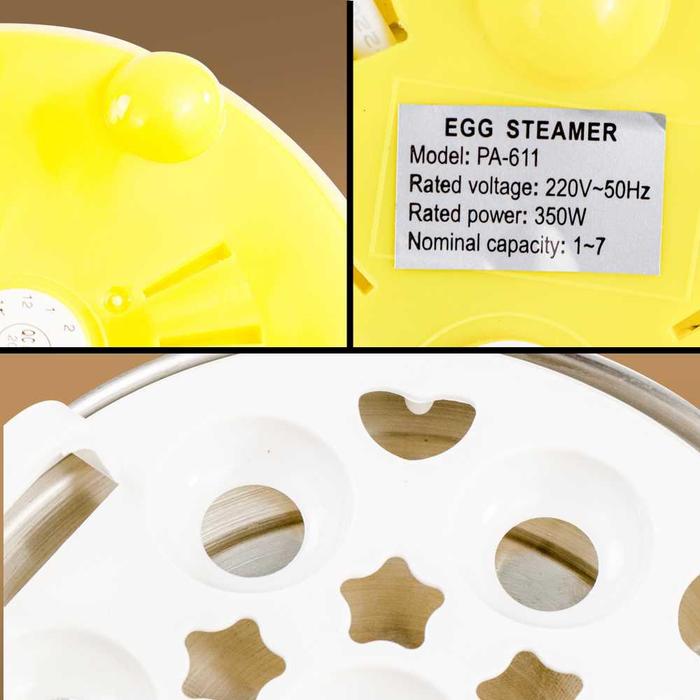 Electric Egg Cooker Boiler Alat Rebus Telur 350W - PA-611