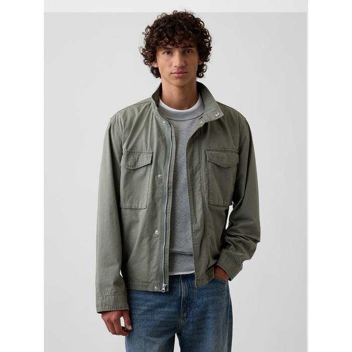 Brand New - GAP - Boxy Field Jacket - Mesculen Green - Size M fit L