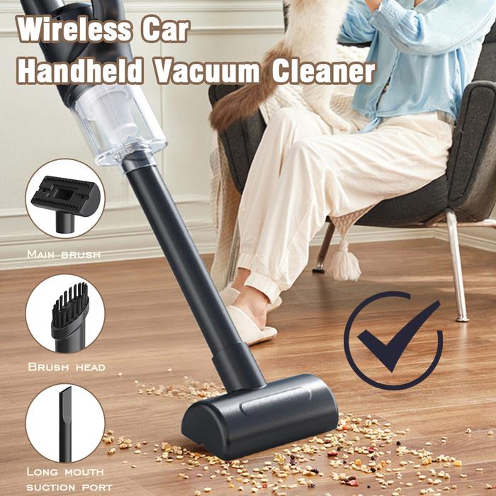 50000Pa Wireless Car Handheld Auto Vacuum Cleaner 120W 1200MAH UBS