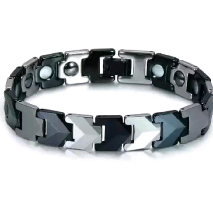 Gelang Bio G Tungsteen Germanium Artis Korea Terapi Kesehatan Laki-laki & Perempuan Import Aksesoris
